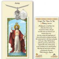 Army St Michael Medal with Prayer Card
