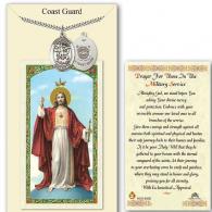Coast Guard St Michael Medal with Prayer Card