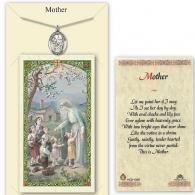 Mary with Children Medal with Prayer Card