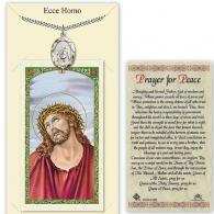 Ecce Homo Medal with Prayer Card