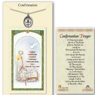 Confirmation Medal with Prayer Card