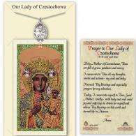 Our Lady of Czestochowa Medal with Prayer Card