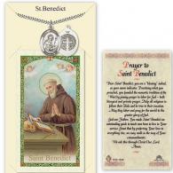 St Benedict Medal with Prayer Card
