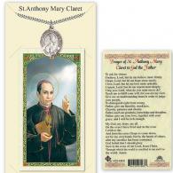 St Anthony Mary Claret Medal with Prayer Card