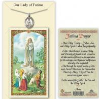 Our Lady of Fatima Medal with Prayer Card