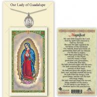 Our Lady of Guadalupe Medal with Prayer Card