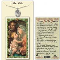 Holy Family Medal with Prayer Card