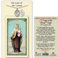 Our Lady of Mount Carmel Medal with Prayer Card