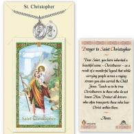 Softball Medal for Girls with St Christopher Prayer Card